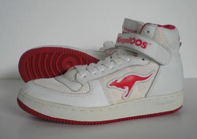 Foto Kangaroos Slam-dunk White/red Size 10,5us_44eu 100%nuevas
