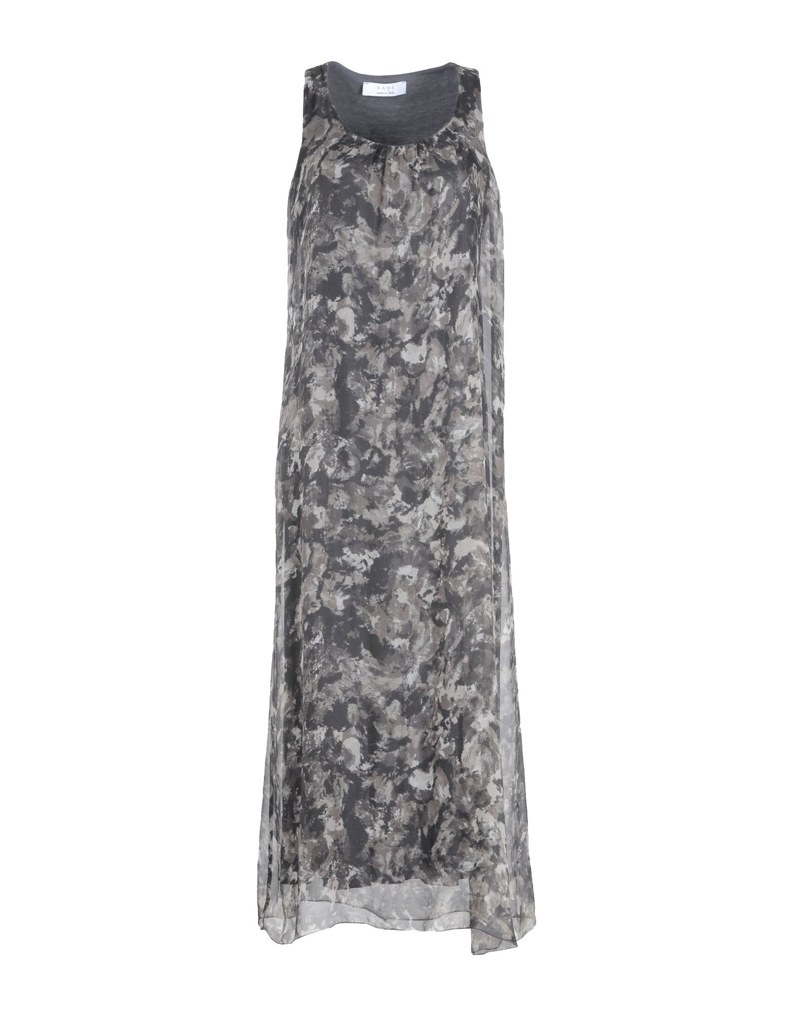 Foto Kaos Vestidos Largos Mujer Gris