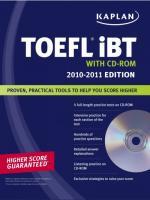 Foto Kaplan toefl ibt 2010-2011 (en papel)