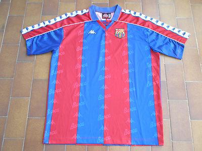 Foto Kappa Vtg F. C. Barcelona Vintage Retro Soccer Football Futbol Camiseta Shirt 90