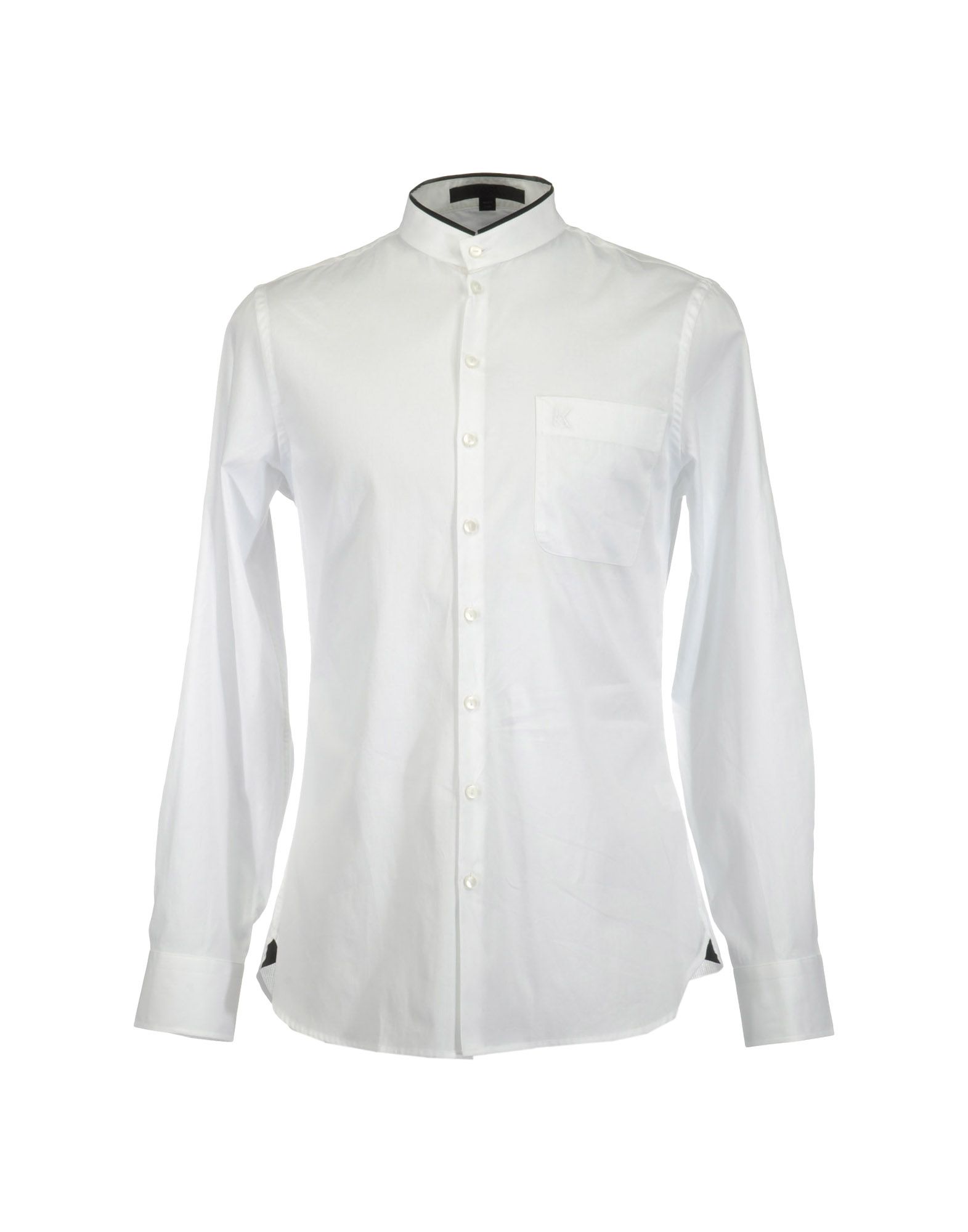Foto Karl By Karl Lagerfeld Camisas De Manga Larga Hombre Blanco