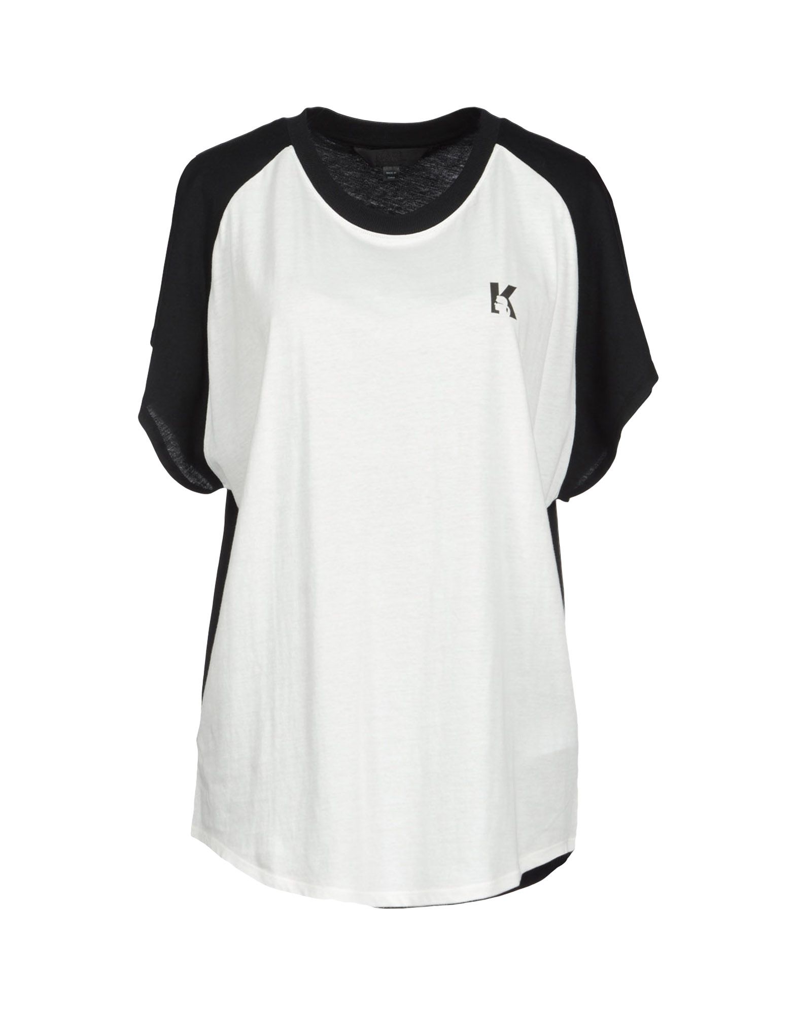 Foto Karl By Karl Lagerfeld Camisetas De Manga Corta Mujer Blanco