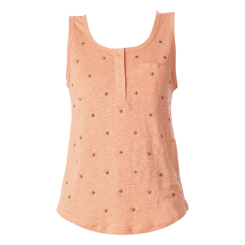 Foto Karl Marc John Camiseta de tirantes - tehastar - Rojo / Coral