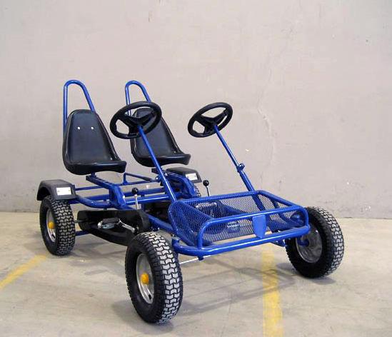 Foto Kart Dos Plazas Freno y marcha Atrás Mod.Masaya Adultos