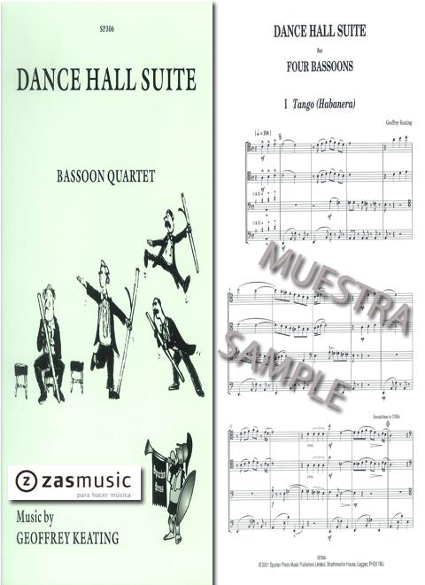 Foto keating, geoffrey: dance hall suite for four bassoons