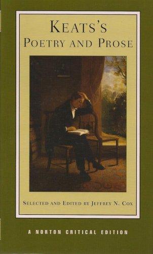 Foto Keats Poetry & Prose (Norton Critical Edition)