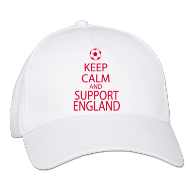 Foto Keep Calm And Support England Gorra