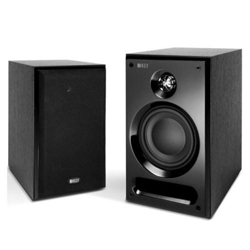 Foto KEF C3 2-way Bass Reflex Compact BookShelf Speakers - Pair (Black)