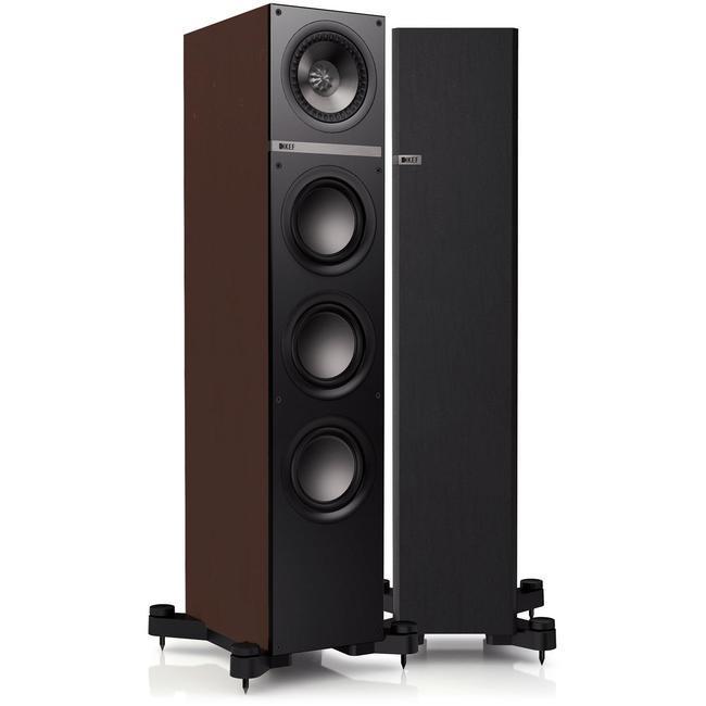 Foto Kef q-700 altavoz suelo walnut