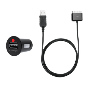 Foto Kensington powerbolt™ micro car charger, 10 - 18 v, 5 v, black