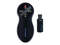 Foto kensington wireless presenter with laser pointer and memory