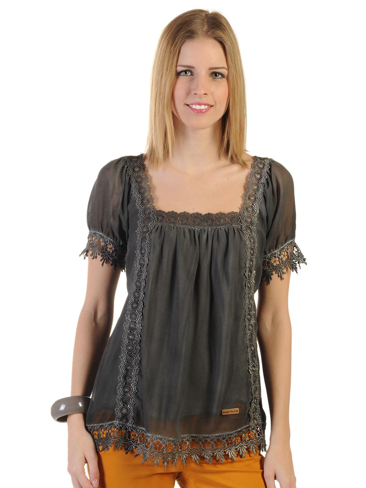 Foto Khujo Ibar blusa gris L