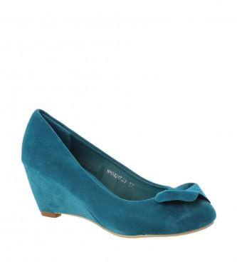 Foto Kickside. Zapatos de cuna Victorius azul-Altura cuna: 6,5cm-