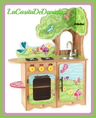 Foto Kidkraft Cocina Bosque Encantado 53280 // Kidkraft Fairy Woodland Kitchen 53280