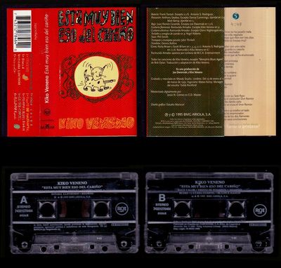 Foto Kiko Veneno - Esta Muy Bien Eso Del Cariño - Spain Cassette Rca 1995 - Excelente