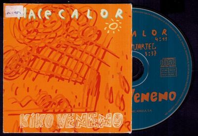 Foto Kiko Veneno - Hace Calor / La Casa Cuartel - Spain Cd Single Bmg / Ariola 1995