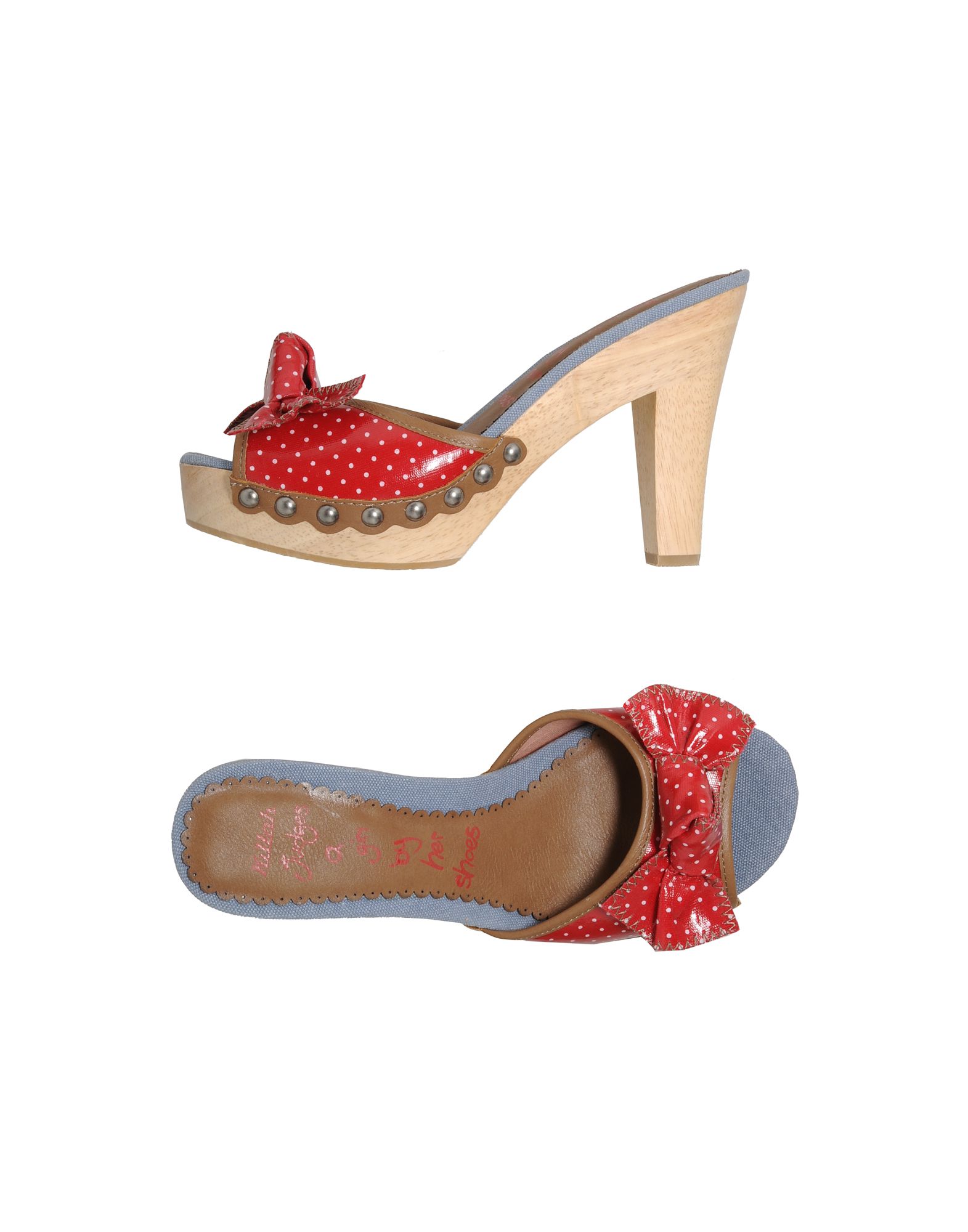 Foto killah sandalias con plataforma Mujer Rojo