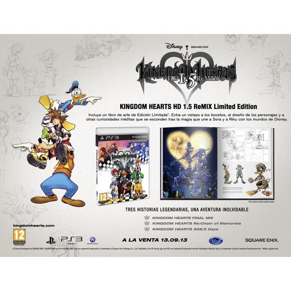 Foto Kingdom Hearts HD 1.5 ReMIX Edición Limitada PS3