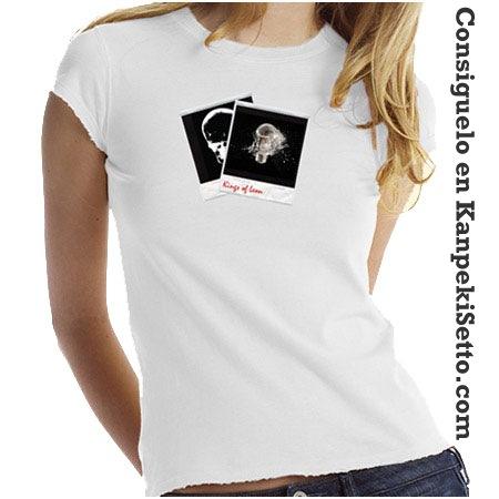 Foto Kings Of Leon Camiseta Chica Polaroid Talla L
