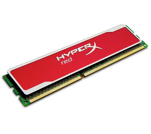 Foto Kingston Memoria de PC HyperX blu RED Series 8 Gb DDR3-1600 PC3-12800 CL10 (KHX16C10B1R/8)