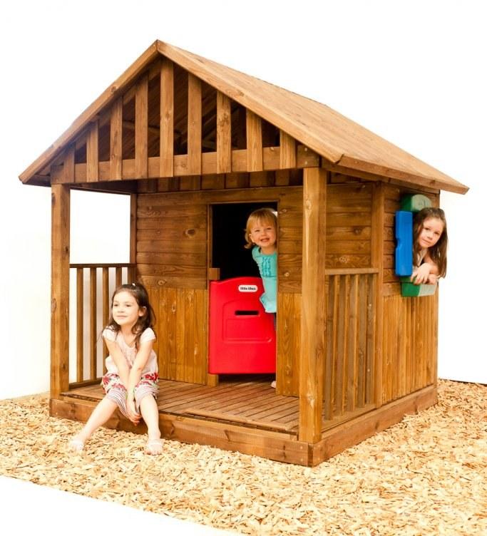 Foto Kingston wooden playhouse little tikes