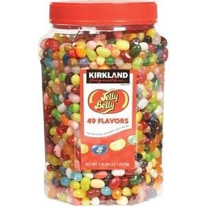 Foto Kirkland Jelly Belly Bean Bulk Jar 1.8kg 45 flavours Sweets