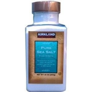Foto Kirkland Signature Pure Sea Salt Fine Grain 850g