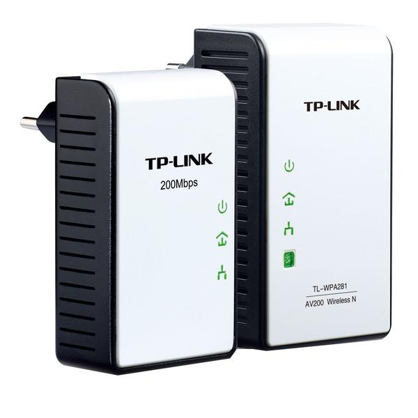 Foto Kit adaptadores PLC TP-Link TL-WPA281KIT 200 Mbps WiFi N