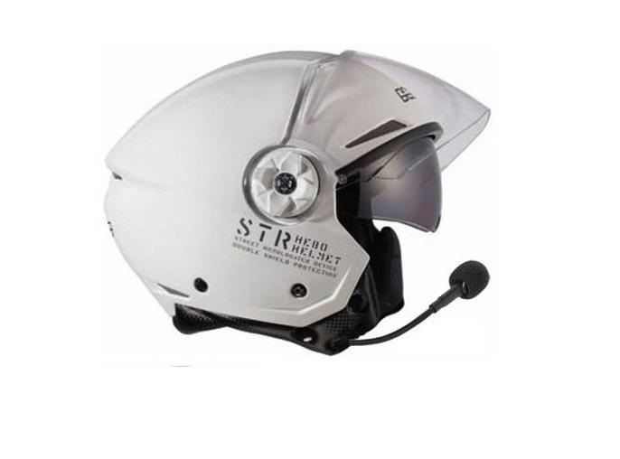 Foto kit Casco Jet Hebo STR Plus+bluetooth, Cascos de moto