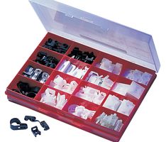 Foto kit, clips & cable tie mounts, pk195; BMS-100