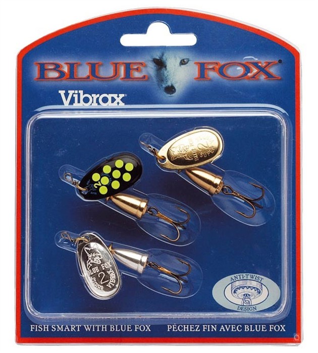 Foto kit cucharillas vibrax blue fox 2 kit vibrax nº2