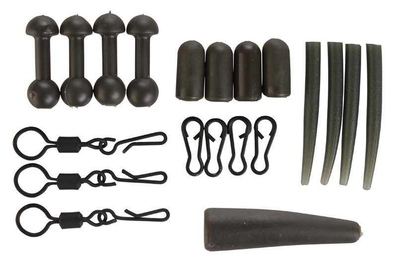 Foto kit de 4 montajes completos prologic helichod rig kit