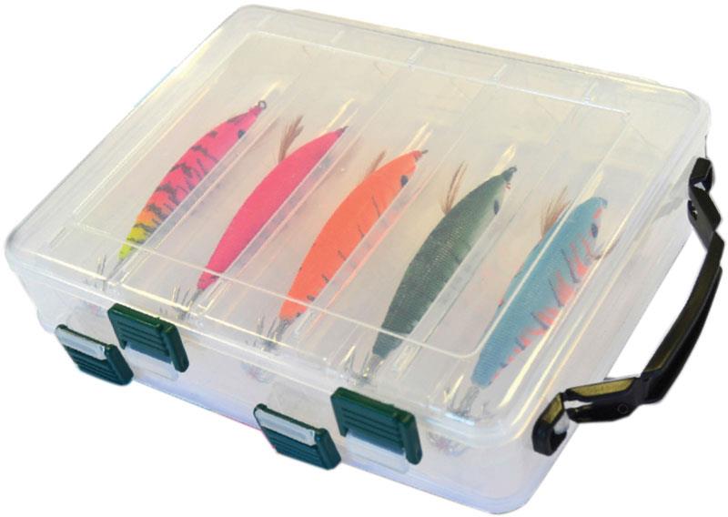 Foto kit de jibioneras clee squid master glow kit de 5 anzuelos de varias puntas kameha plomados