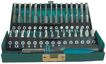 Foto KIT DE PUNTAS DE SEGURIDAD 31 PZAS. WOLFCRAFT.