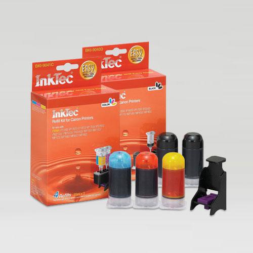 Foto Kit de recarga InkTec para cartuchos Canon PG-30,37,40,50 y CL-31,38,4