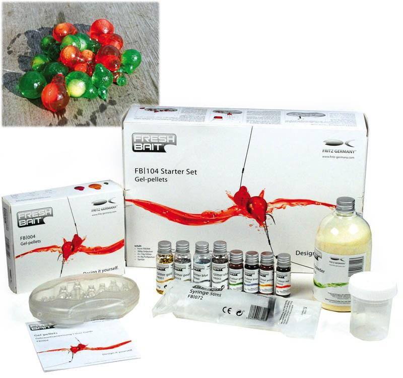 Foto kit fabricación boilies fresh bait kit carpfishing kit gel pellets