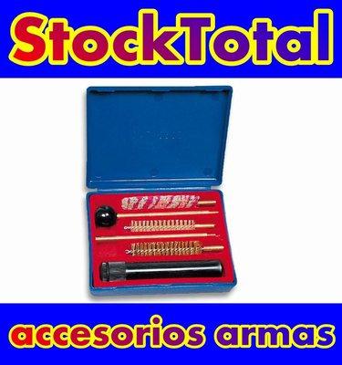 Foto Kit Lipieza Pistola O Revolver Calibre 12 Cleaning Gun Cerdas Suaves 23008