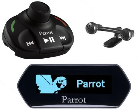 Foto Kit M/l Vehiculo Bluetooth Parrot Mki 9100 Tts Zone