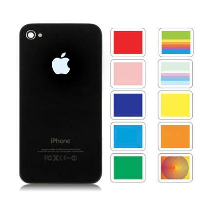 Foto Kit Modificacion Logo Manzana para iPhone 4S