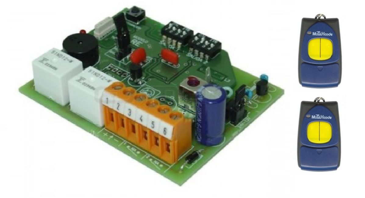 Foto Kit Receptor/Mandos CLEMSA MUTANcode RE 482 U