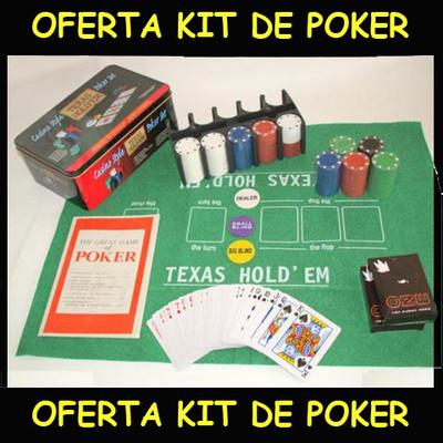 Foto Kit Set De Poker, Fichas, Barajas, Tapete, Dispensador - Juegos De Mesa
