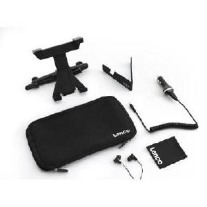 Foto Kit tablet lenco tk2 funda/soporte/auriculares/adaptador