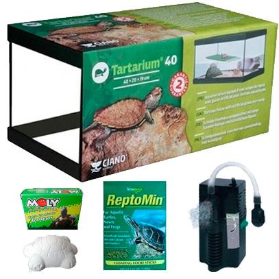 Foto .Kit Tortuguera Ciano 40 Con Filtro