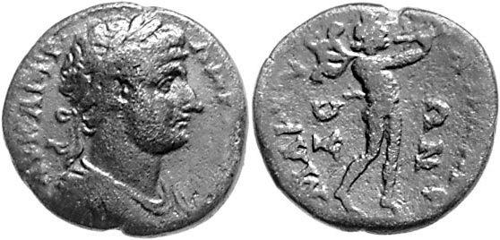 Foto Kleinasien Bronze aus Apameia (Phrygia) 117-138