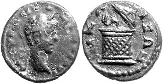 Foto Kleinasien Bronze aus Nikaia (Bithynia) 177-192