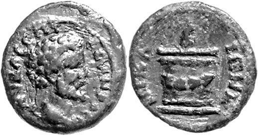 Foto Kleinasien Bronze aus Nikaia (Bithynia) 193-211