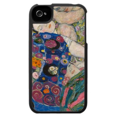 Foto Klimt la Virgen Iphone 4 Cárcasa