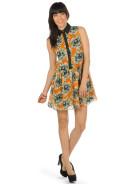 Foto Kling Tiki Kitty Vestido naranja