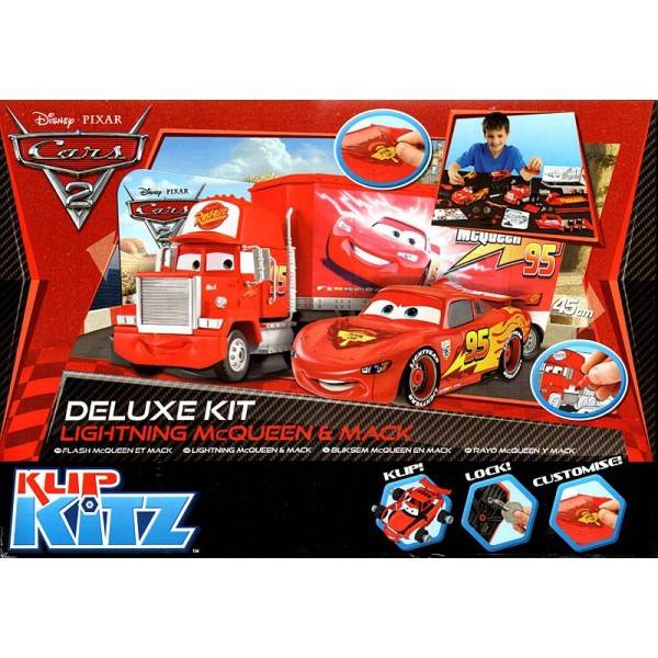 Foto Klip Kitz Rayo McQueen y Mack Deluxe Kit