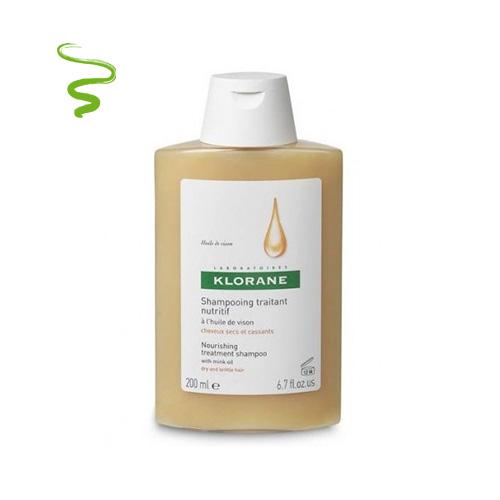 Foto Klorane Champú Nutritivo al Aceite de Vison 200 ml.
